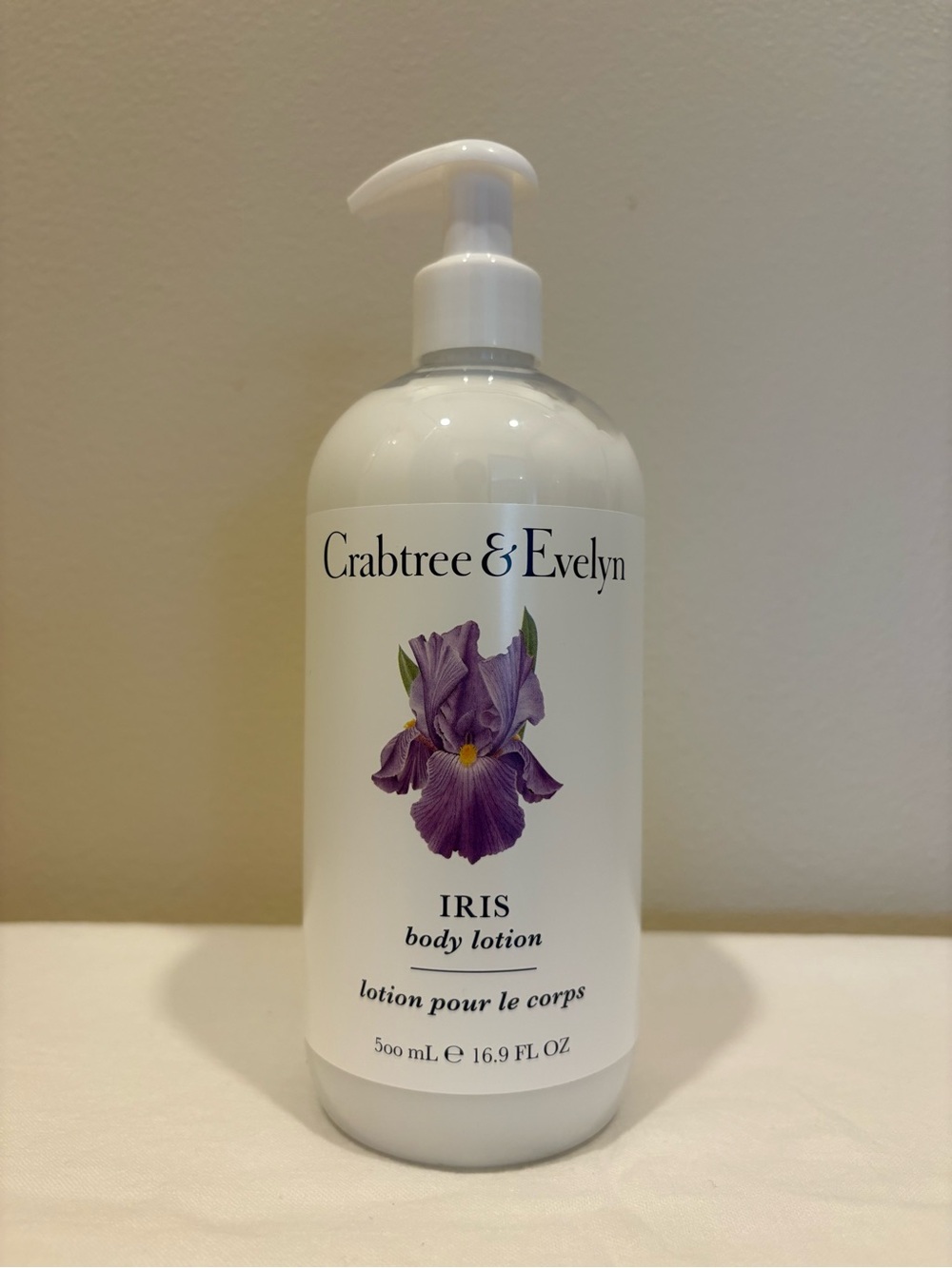 Crabtree & Evelyn IRIS Body Lotion 16.9 oz NEW UNUSED